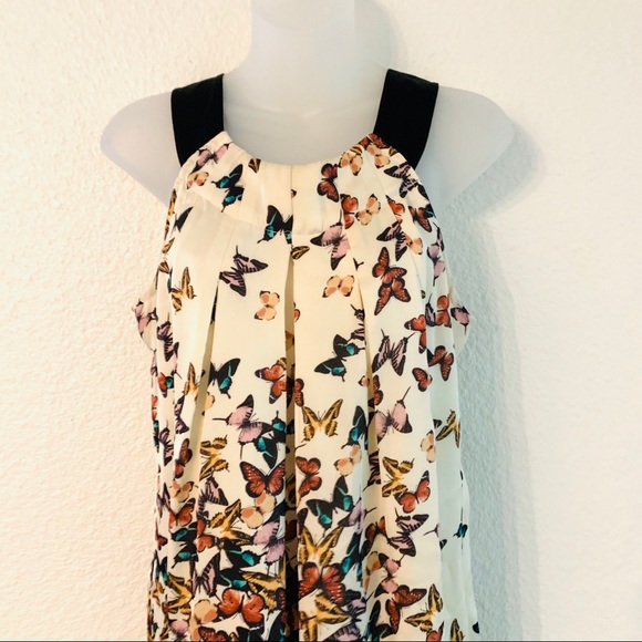 Ted Baker Butterfly Midi Dress Size 8 Sleeveless - Picture 10 of 16